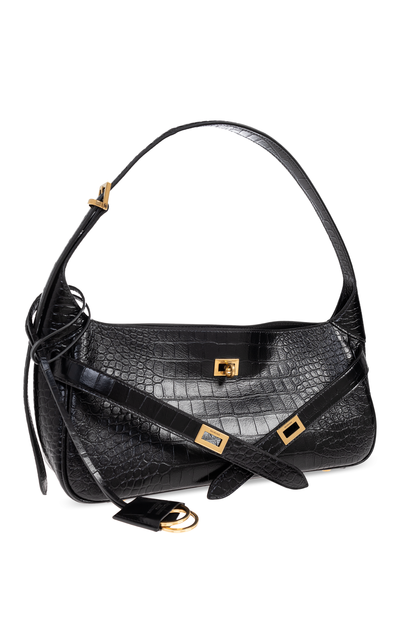 【BALENCIAGA】BEL AIR SHOULDER BAG Women's Bel Air Shoulder Bag Medium in Black | Balenciaga US